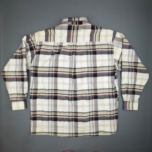 Wrangler Twenty X Plaid Button Down Men XXL Western Woven Shirt - Picture 3 of 8